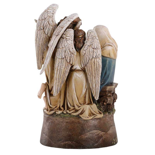 9" H Songs of Angel Madonna & Child Musical Statue