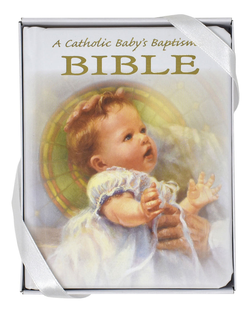 A Catholic Baby's Baptismal Bible - 2 Pieces Per Package