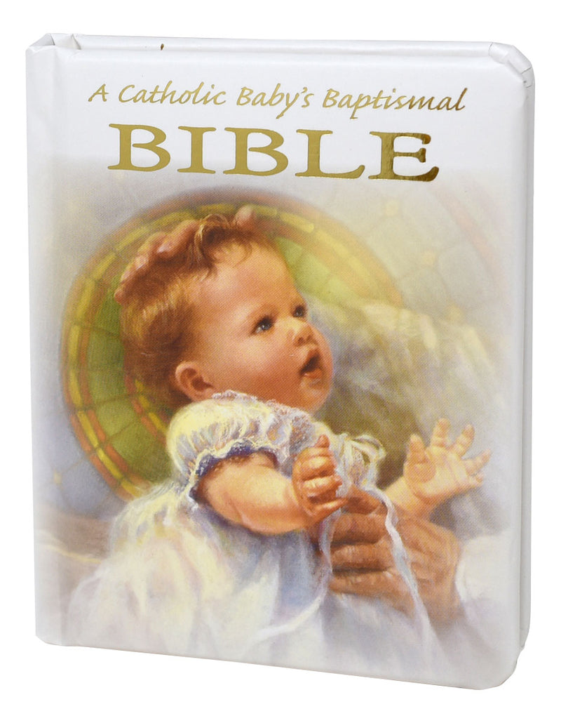 A Catholic Baby's Baptismal Bible - 2 Pieces Per Package