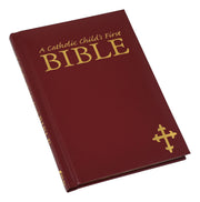A Catholic Child's First Bible - Maroon Gift Edition