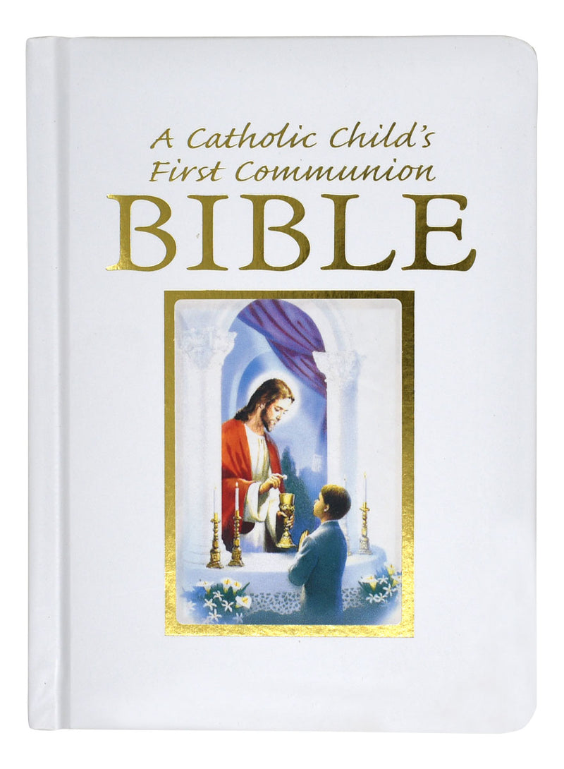 Catholic First Collection A Catholic Child's First Communion Bible - Traditions - Boy — Agapao Store