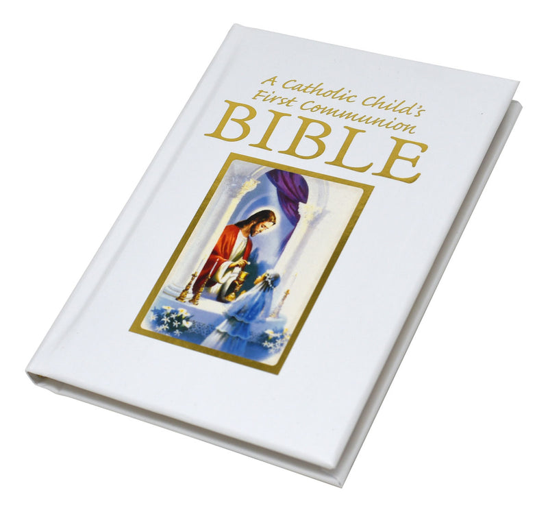 Catholic First Collection A Catholic Child's First Communion Bible - Traditions - Girl — Agapao Store