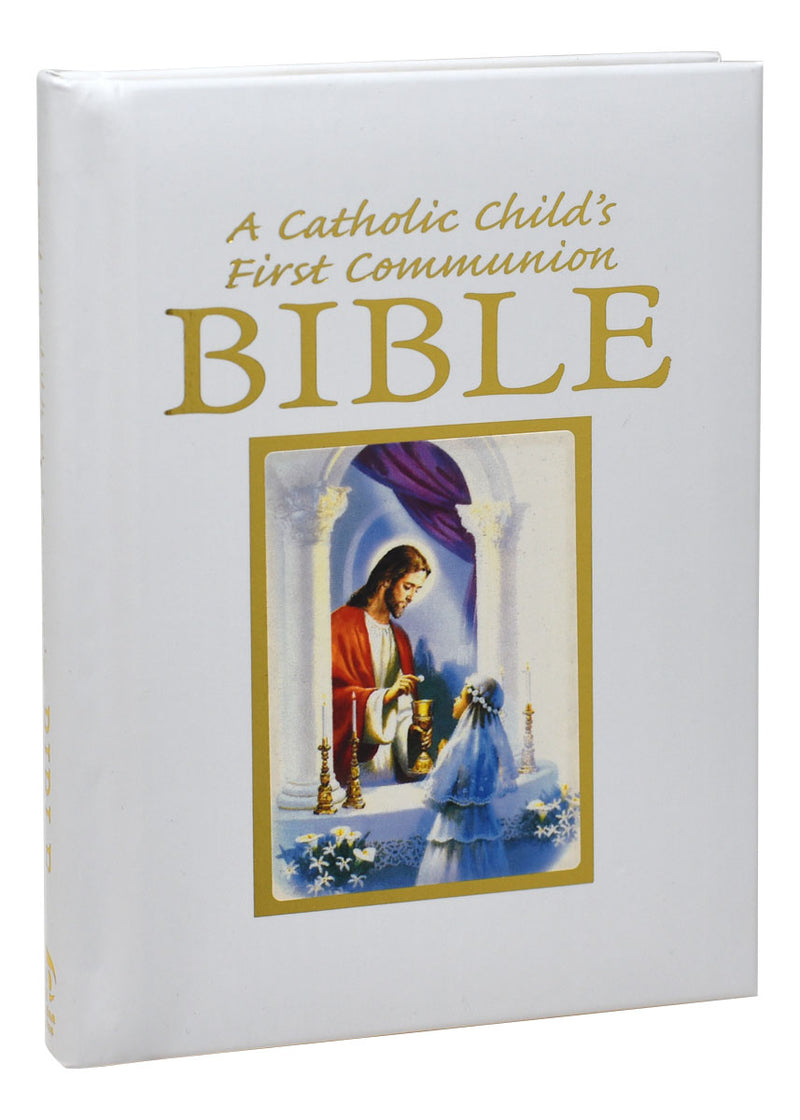 A Catholic Child's First Communion Bible - Traditions - Girl