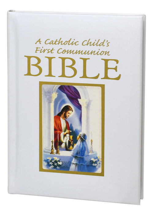 A Catholic Child's First Communion Bible - Traditions - Girl