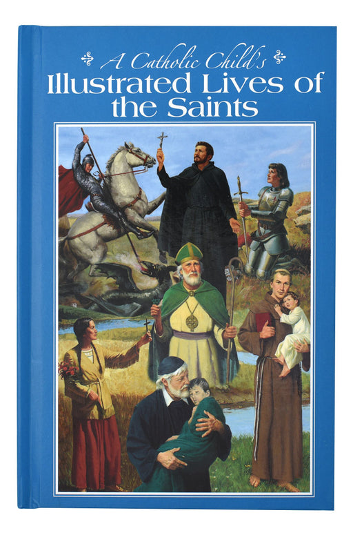 A Catholic Child's Illustrated Lives Of The Saints - 2 Pieces Per Package