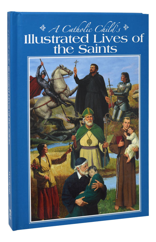 A Catholic Child's Illustrated Lives Of The Saints - 2 Pieces Per Package