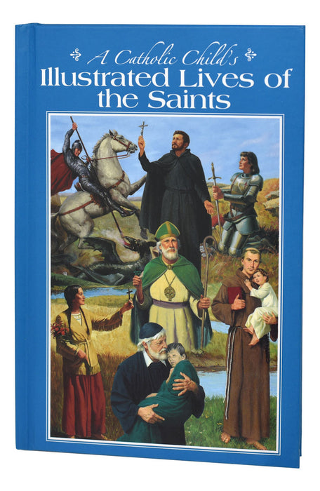 A Catholic Child's Illustrated Lives Of The Saints - 2 Pieces Per Package