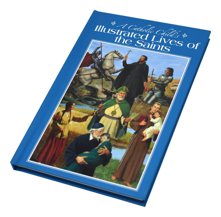 A Catholic Child's Illustrated Lives Of The Saints - 2 Pieces Per Package