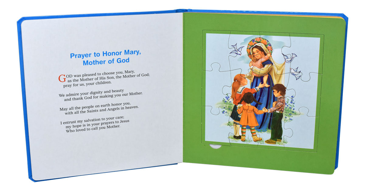 A Child's Prayer Treasury (Puzzle Book) - 4 Pieces Per Package