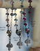 Vintage Purple Crystal Rosary Bracelet