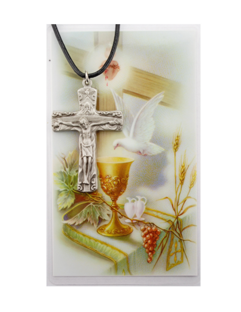 Holy Trinity Pendant Necklace made from pewter with an adjustable cord a perfect collection or gift to your mother father brother sister parents family and friends during their birthdays christmas or any occasion