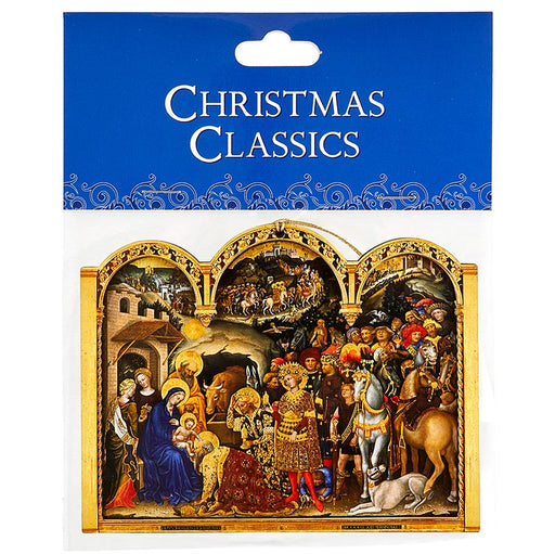 Adoration Of The Magi Christmas Ornament - 6 Pieces Per Package Christmas Gift Christmas Season Decor Christmas Celebration Christmas Symbols