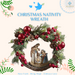 15"D Nativity Wreath