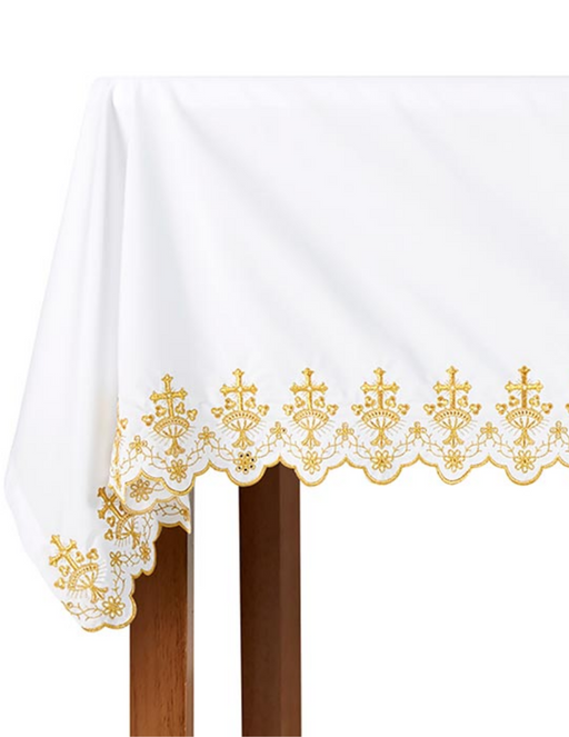 Embroidered Ornate Cross Altar Frontal