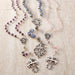 Amethyst Diamond-Cut Crystal Rosary - Paola Carola Collection
