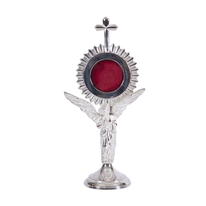 Angel Reliquary Silver Plated Angel Reliquary