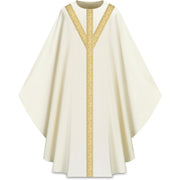 Assisi Chasuble with Orphrey in Elias Fabric