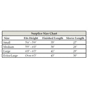 Augustinian Collection Alpha & Omega Lace Surplice