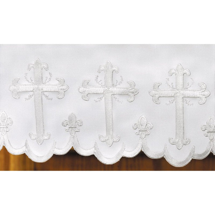 Two-Sided Scallop-Edged Cross Altar Frontal