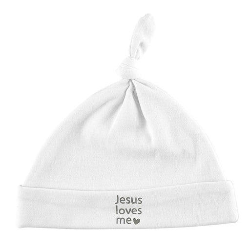 Baby Knotted Hat - Jesus Loves Me