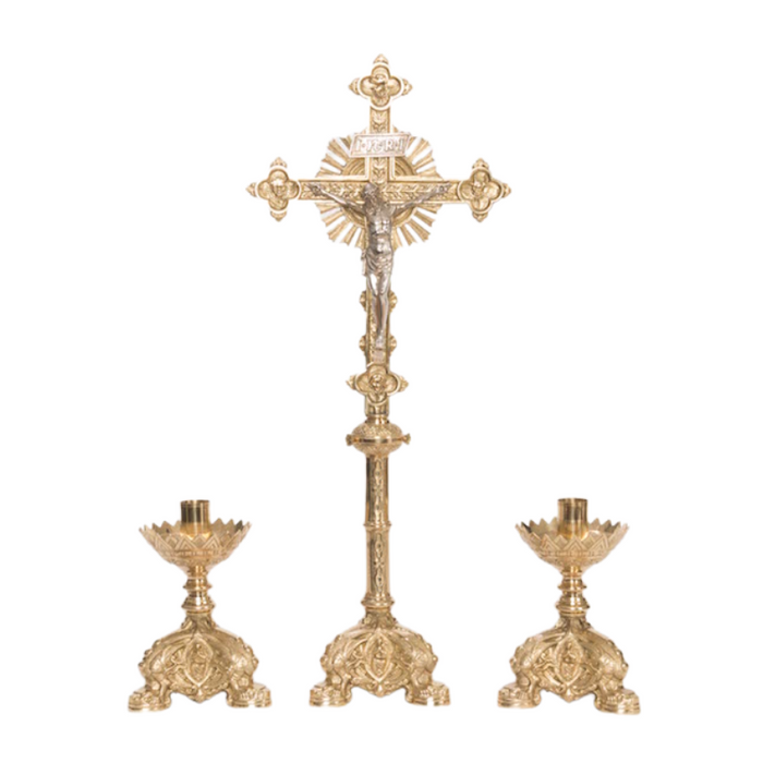 32.5" Baroque Style Altar Crucifix