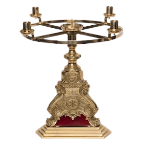 Baroque Style Advent Wreath