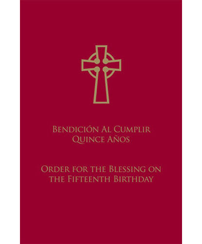 Bendición Al Cumplir Quince Años / Order for the Blessing on the Fifteenth Birthday - 6 Pieces Per Package