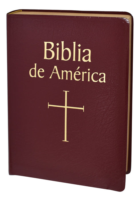 Biblia de America - Burgundy