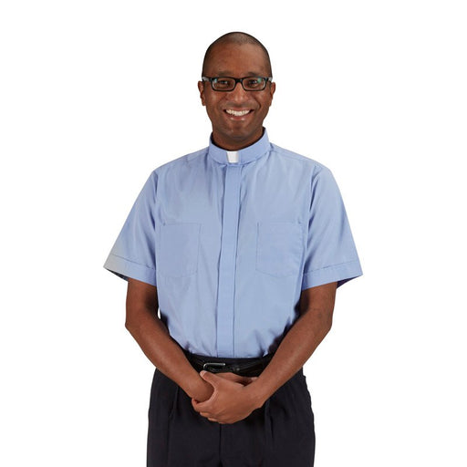 Summer Comfort Clergy Short Sleeve Shirt