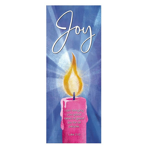 Blue Advent Candles Banner Set - Set of 5 Banners