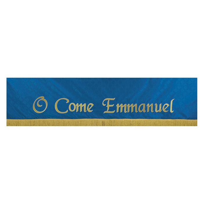 Blue Maltese Jacquard Altar Frontal