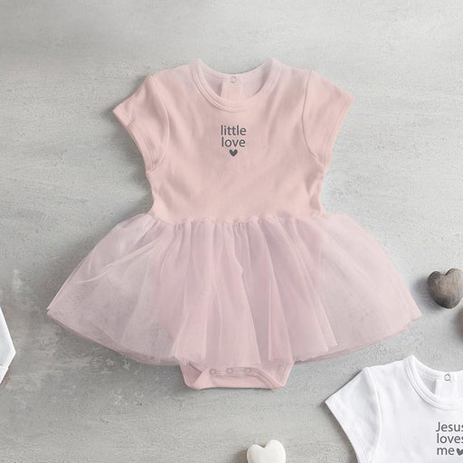 Blush Snap Shirt Tutu Dress - Little Love