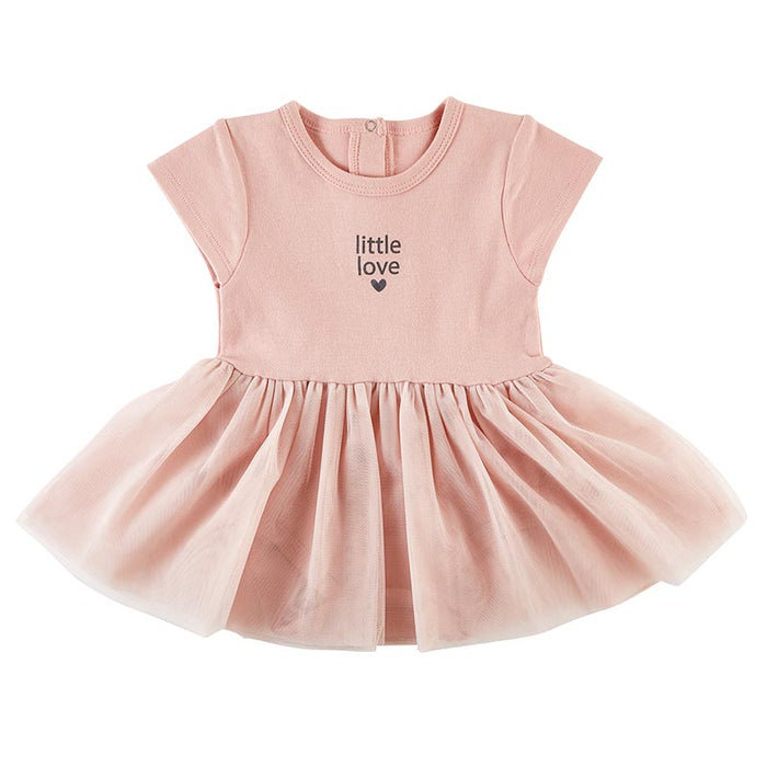 Blush Snap Shirt Tutu Dress - Little Love