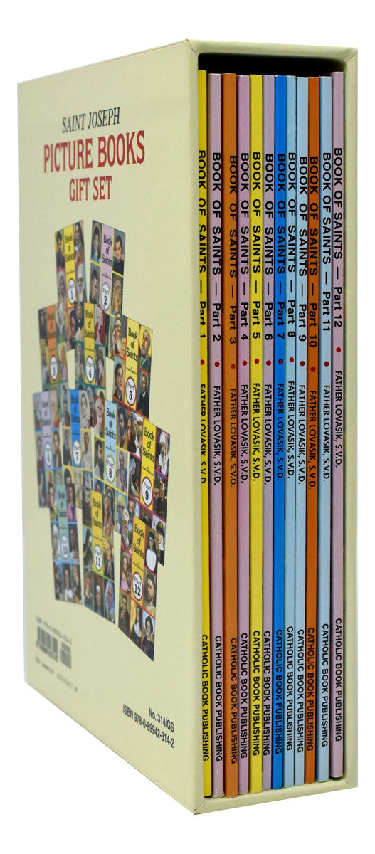 Book Of Saints Gift Set (Books 1-12) - Part of the St. Joseph Picture Books Series