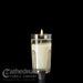 Brass Adapter for 24-40-72 Hour Votive Light Glass (Rubber Peg End)