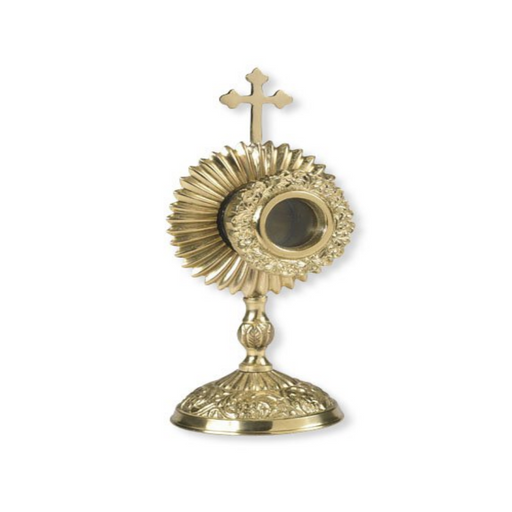 Brass Round Personal Reliquary