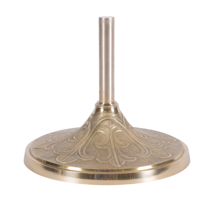 Round Processional Cross Base Stand — Agapao Store