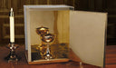 Brass Tabernacle - Ornate Chalice & Host