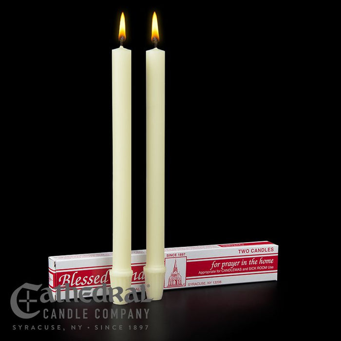 Candlemas Candles - February 2nd - 100% Beeswax