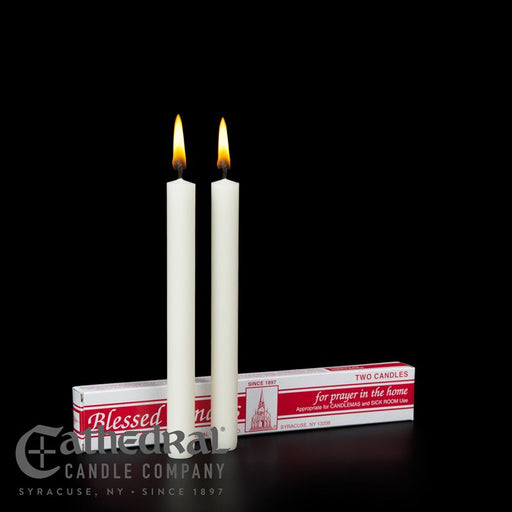 Candlemas Candles - February 2nd - 51% Beeswax - 2 Sizes - PE
