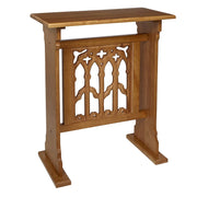 Canterbury Collection Credence Table (Medium Oak)