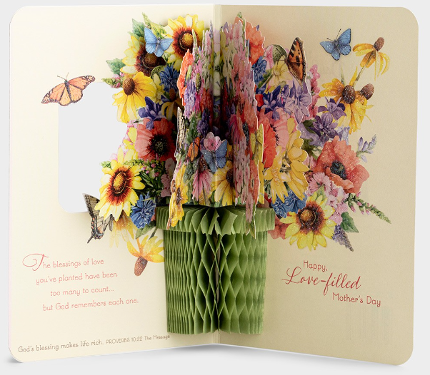 Nature's Blessings - Mother's Day - Mom - A Mother's Love - 1 Premium Card