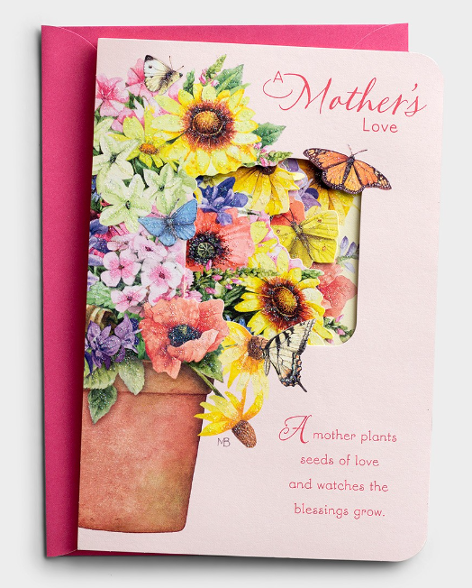 Nature's Blessings - Mother's Day - Mom - A Mother's Love - 1 Premium Card