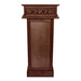 Carved Grapes Lectern - Walnut Stain Carved Grapes Lectern - Medium Oak Church Supply Church Goods Church Furniture