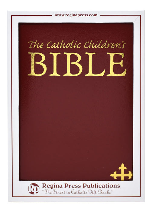 Catholic Children's Bible Maroon Gift Edition