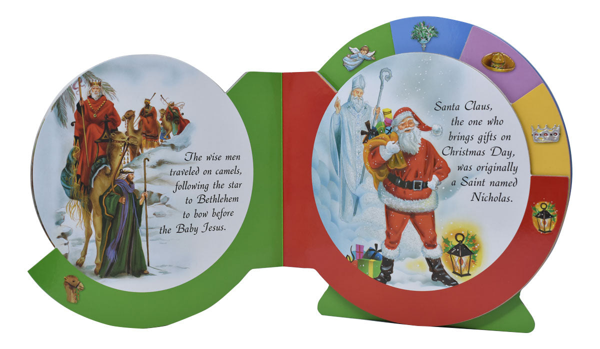 Celebrating Christmas Touch And Feel - 2 Pieces Per Package