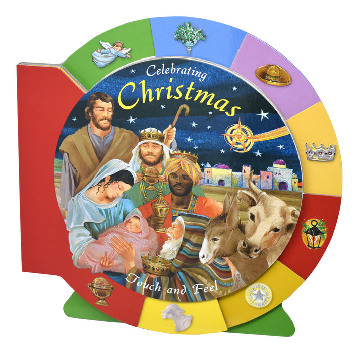 Celebrating Christmas Touch And Feel - 2 Pieces Per Package