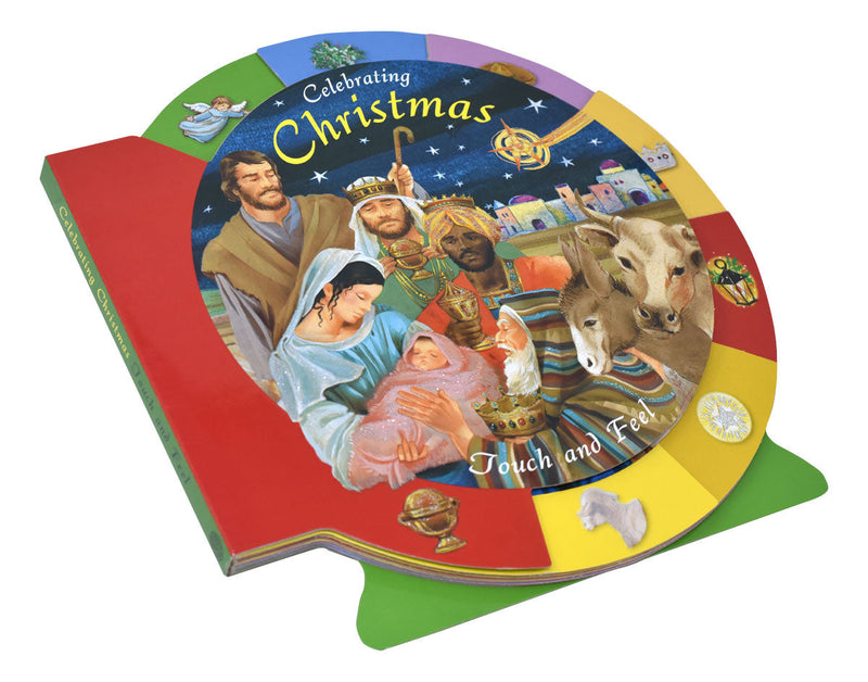 Celebrating Christmas Touch And Feel - 2 Pieces Per Package