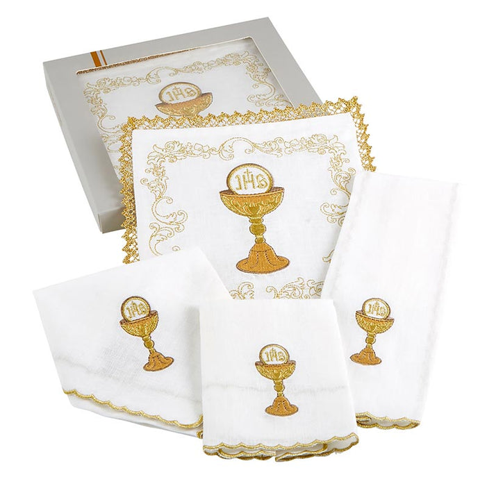Chalice & Host Altar Linen Gift Set