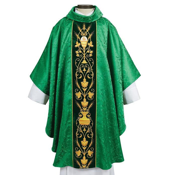 Chalice and Wheat Chasuble -Corpus Christi Collection